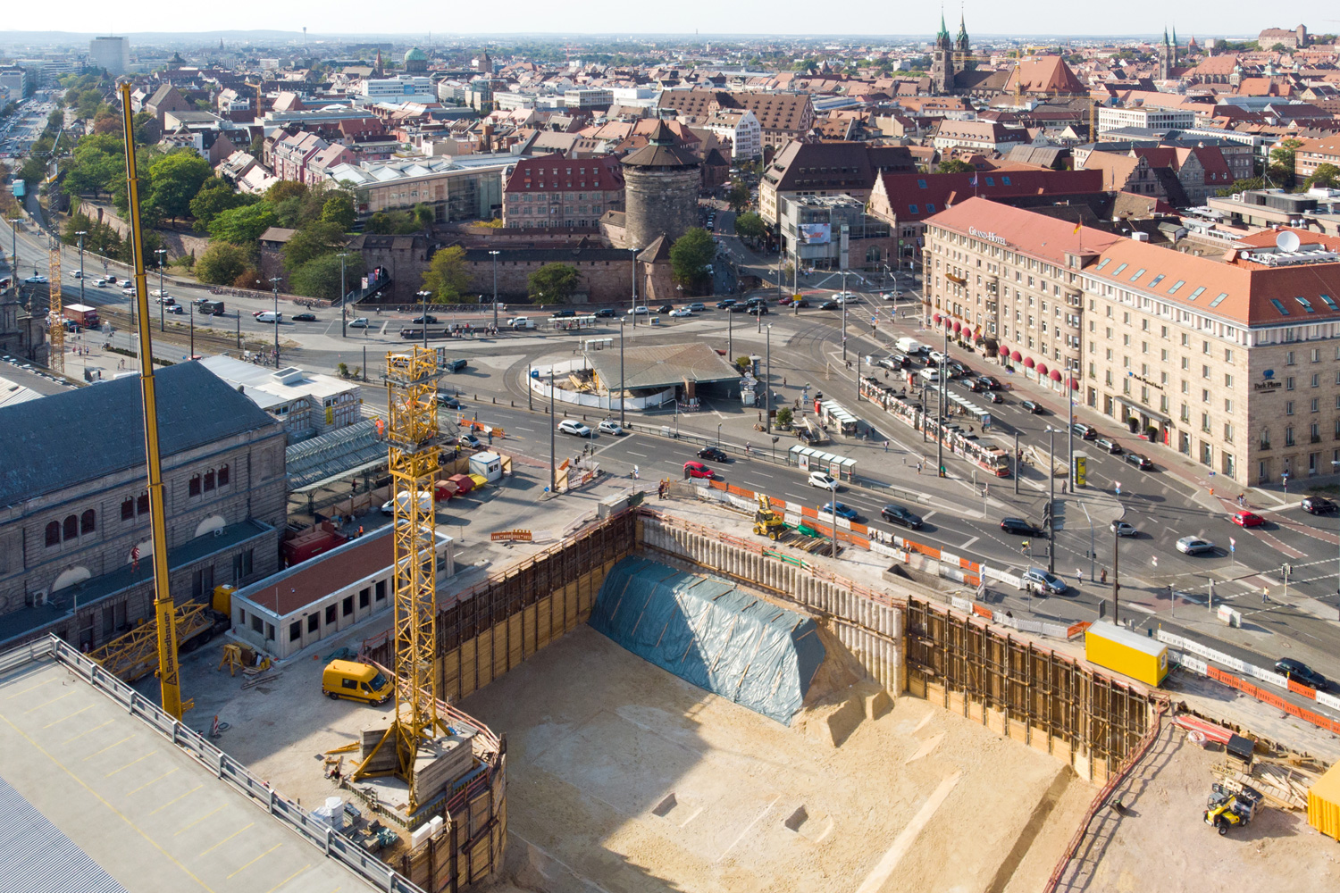 Erdbauunternehmen / Tiefbauunternehmen in Franken und der Metropolregion Nürnberg